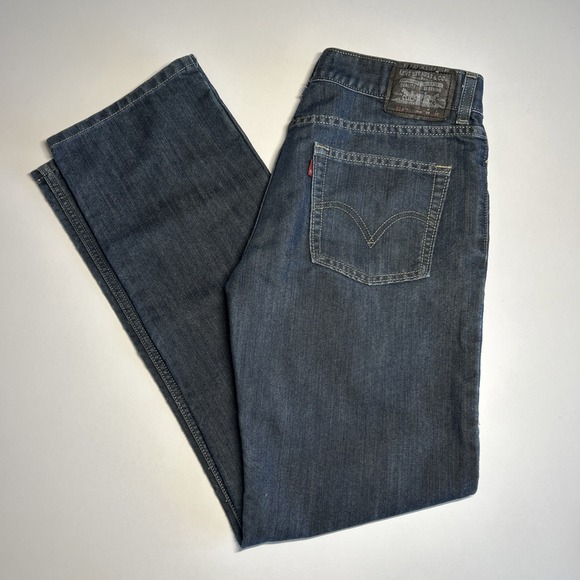 Levis Strauss Other - Levis 514 Slim Straight Denim Blue Jeans Boys Youth Size 18 REG 29 x 29 EUC